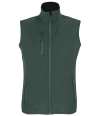 03826 Falcon BW Lds SOL'S Ladies Falcon Recycled Soft Shell Bodywarmer Forest Green colour image